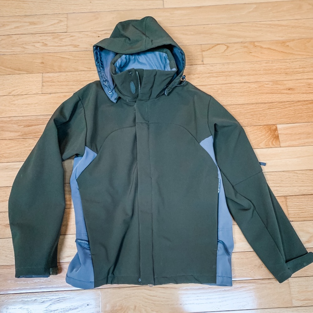 Salomon Men’s Olive Green & Gray Jacket